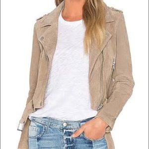 Blank NYC Tan Suede Jacket